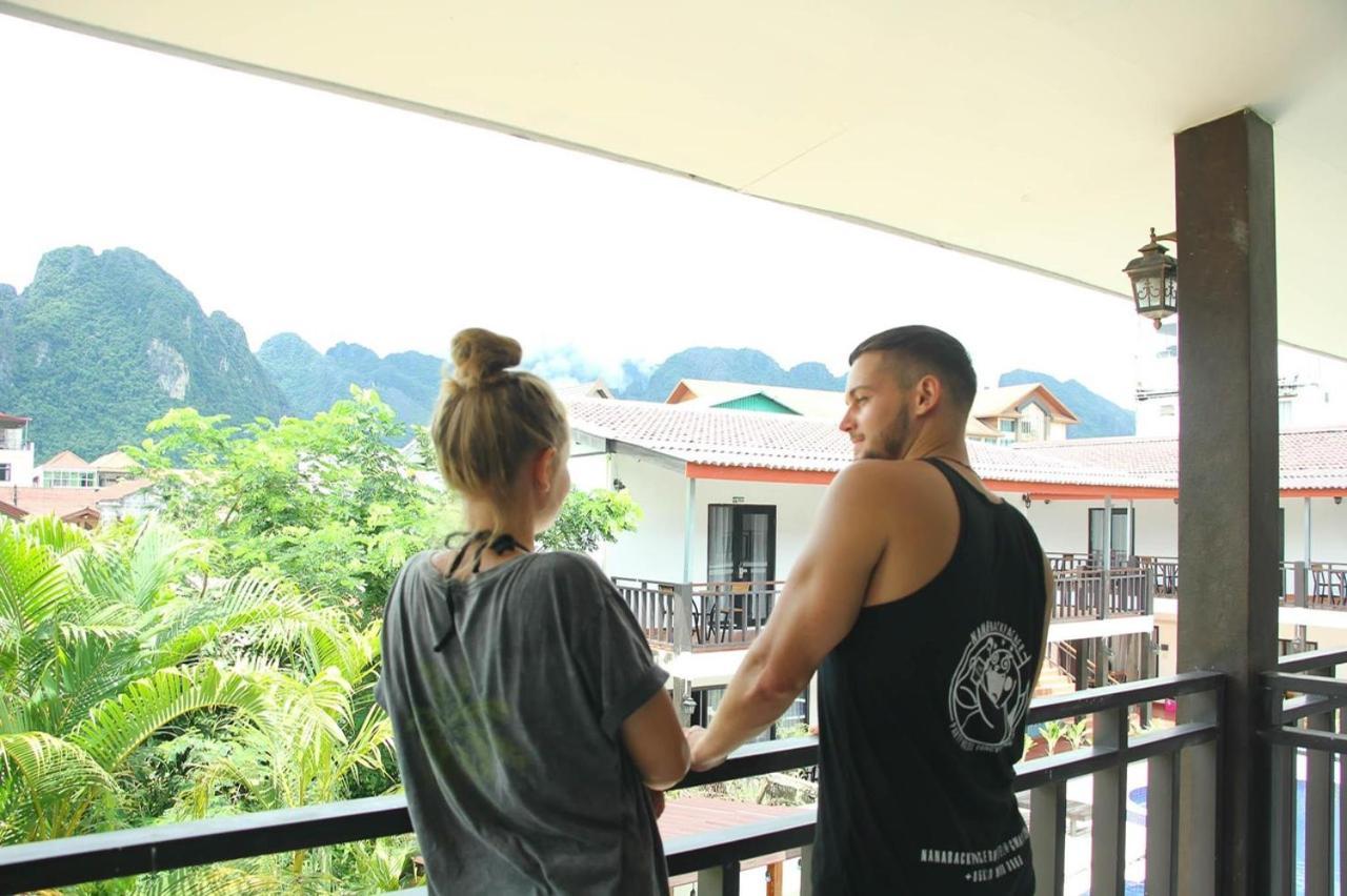 Jasmine Garden Resort Vang Vieng Ngoại thất bức ảnh